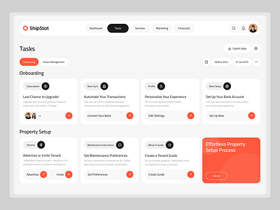 Smart Property Management SaaS Dashboard app commercial crm dashboard dashboard design design estate property property management proptech real estate real estate dashboard real estate ui saas saas dashboard saas design service task ui ux