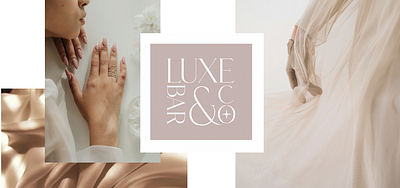 Luxe Bar & Co Brand Identity branding logo packaging visual brand