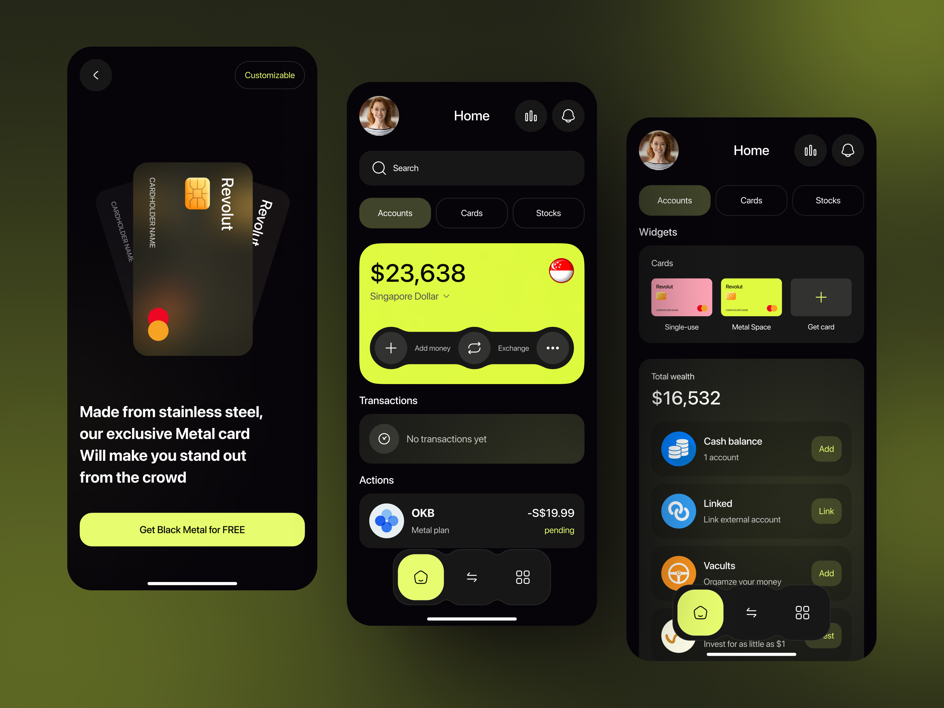 Example of Mobile App Design Concepts