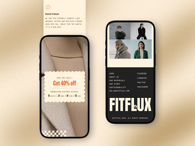 Fashion Ecommerce Mobile Responsive UI Design app design ecommerce trends ecommerce ui ecommerce website fashion ecommerce fashion store focotik landing page design minimalist design mobile responsive online shopping responsive design ui ui design ui ux design uiux design web design web ui website design website ui