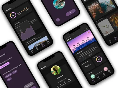 Quit Better - An app that gives you a reason to quit vaping. anti smoking app design clean ui design mobile onboarding form design modern mobile app design portfolio project ideas quit smoking mobile app ux case study ux design app inspiration