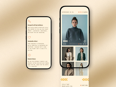 Clothing Ecommerce Mobile Responsive UI Design app design ecommerce trends ecommerce ui ecommerce website fashion ecommerce fashion store focotik landing page design minimalist design mobile responsive online shopping responsive design ui ui design ui ux design uiux design web design web ui website design website ui