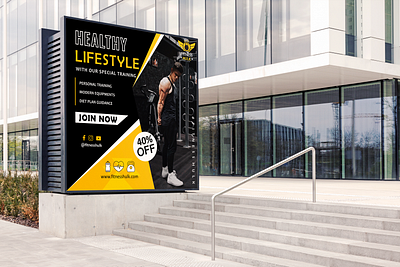 Fitness Hulk | Gym Billboard Design advertisingcampaign billboarddesign boldtypography branding creativedesign fitnessad fitnessbanner fitnessjourney fitnessmarketing graphicdesign gymadvertising gymbillboard gymmembership gymmotivation gympromotion healthandwellness outdooradvertising personal training strengthtraining workoutmotivation