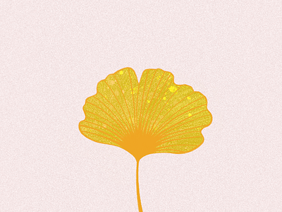 GINKGO art cute digital illustration