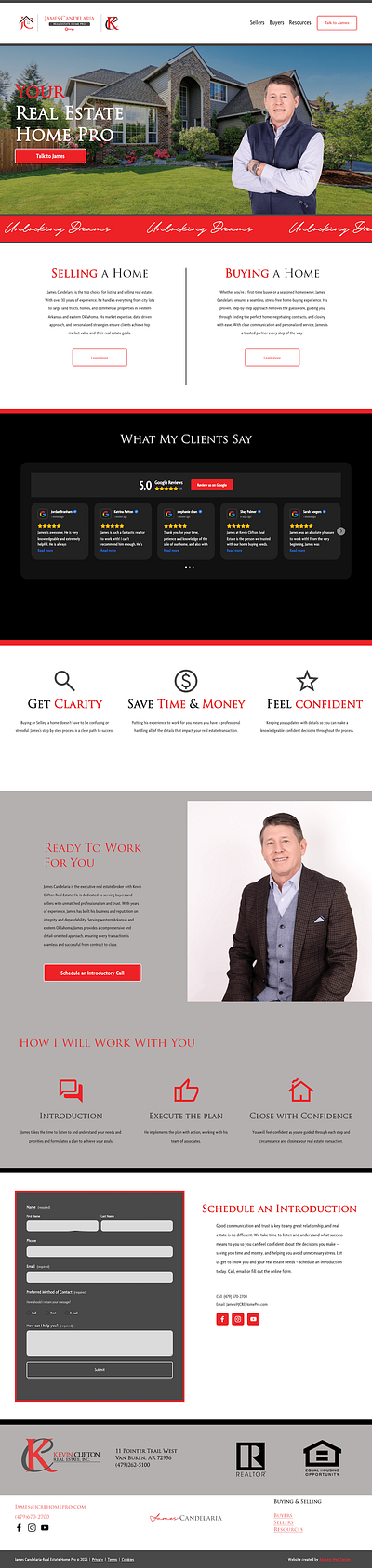 James Candelaria - Real Estate Home Pro real estate web design real estate website squarespace squarespace web design squarespace websites web design web developer webdesign websites