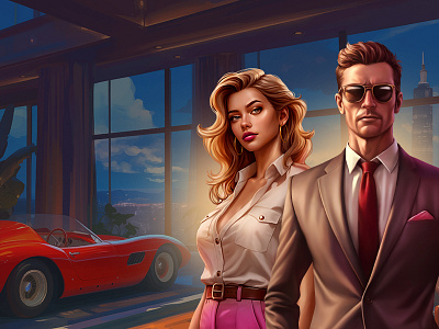 Vibrant Miami-Inspired Slot Characters 2d arts casino casino games casinogame casinogames customdesign design dribbble showcase gamecharacterdesign gamingart illustration miamidesign miamivibes onlinecasino slotcharacters tropicalgames vibrantdesign