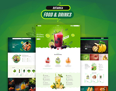 Botanica - Food & Drinks Tailwind CSS WooCommerce Theme botanica drinks shop ecommerce elementor food food store food website organic food rising bamboo shopify shopify theme tailwind css vegetables shop web design web development website design woocommerce woocommerce theme wordpress wordpress theme