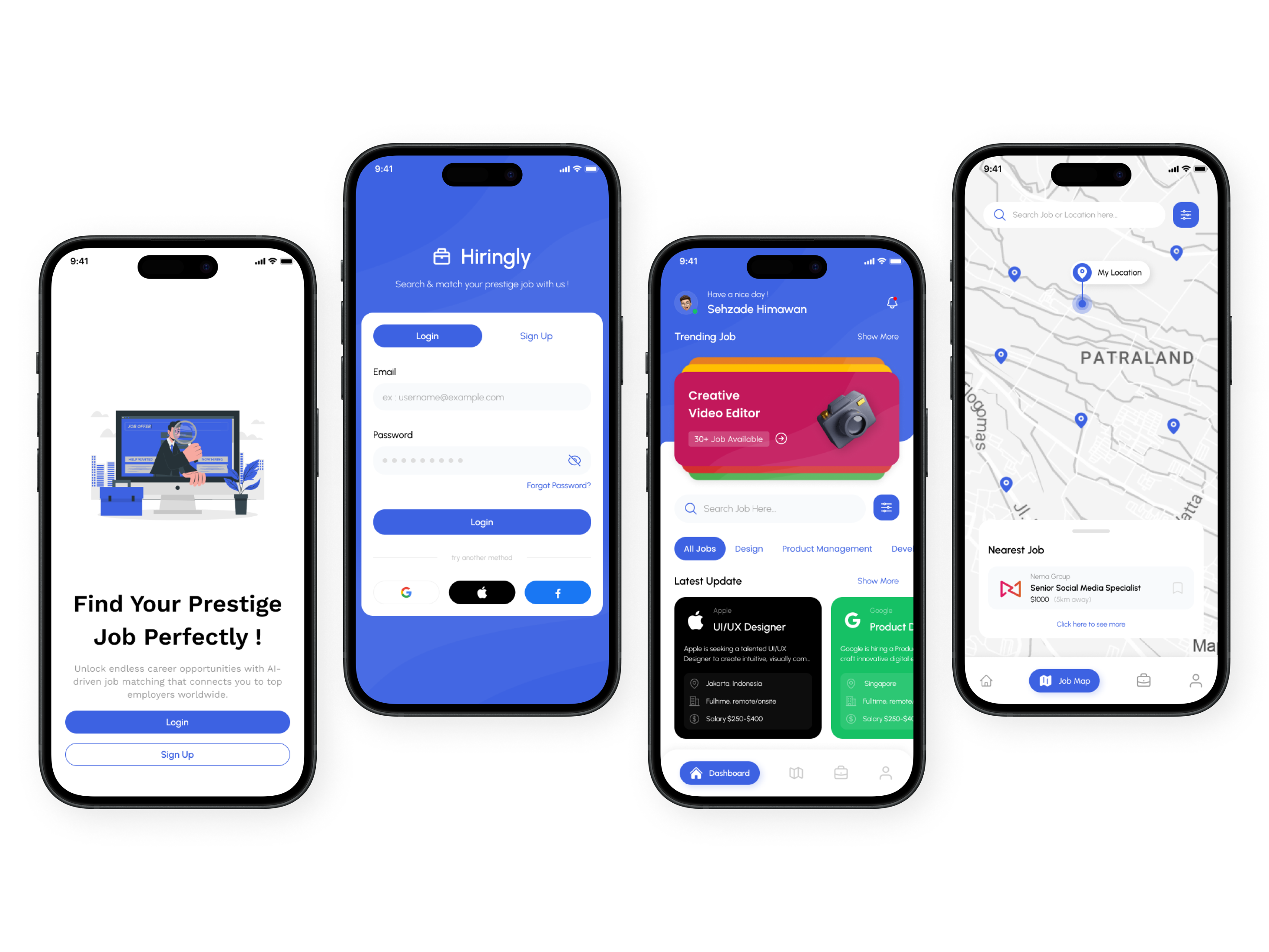 Example of Mobile App UI/UX Design