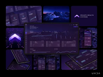 Redefining Wealth Management for UHNWI banking cx design digital finance financial fintech graph design investment management motion nodes portfolio premium system ui user experience user interface ux wealth