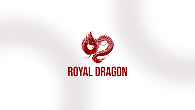 Royal Dragon Logo Design Red Finalized design dragon hosptial logo royal