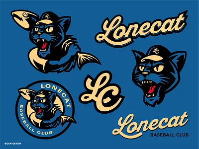 Baseball Cat Sports Apparel baseball logo baseball mascot branding cat logo cat mascot cat mascot design character character design design hockey logo hockey mascot illustration mascot mascot logo sports logo inspiration streaming logo twitch logo vector