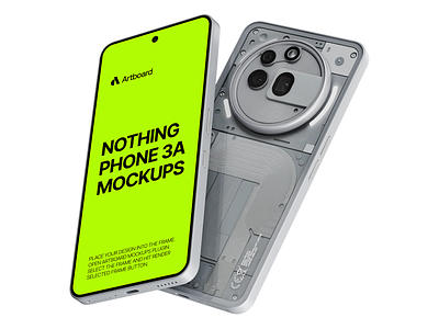 Nothing Phone 3a Mockups android android mockup android ui mobile mockup nothing phone 3a mockups nothing phone mockup phone mockup