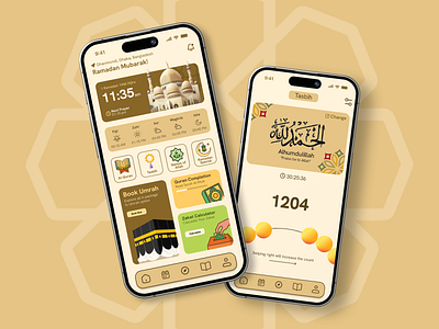 ✨ Introducing ROZA: a Ramadan App UI Design concept! 🌙 app ui mobile ui muslim app ramadan app ui ui design ui ux