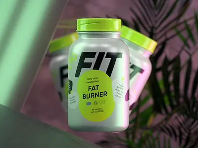 JUMP Fit. Product Render 3d 3d illustration design graphic design illustration motion graphics product product design