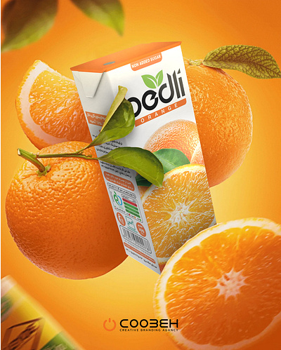 Packaging design for Pedali natural juice advertising branding coobeh graphic design logo packing design کوبه