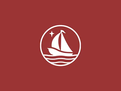 Lodestar Engineering boat brand strategy branding engineering icon identity illustration logo logomark sail boat ship star surveying vector water
