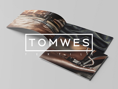 TOMWES brand brandidentity branding catalog design graphic design logo ui uiux ux