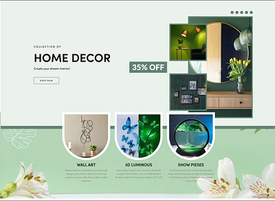 Home Décor eCommerce Website Design design dropshipping ecommerce web design shopify shopify dropshipping shopify website design web design website design