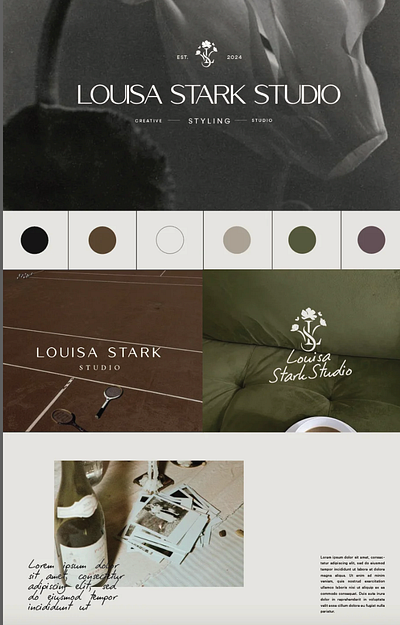 Louisa Stark Studio — Creative & Styling Brand Identity