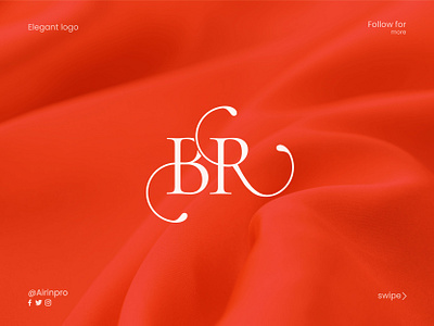 Luxury elegant BR logo br icon br logo elegant elegant icon elegant lettermark elegant logo elegant logo design feminine logo freelance designer graphic design hand writing logo lettermark logo logo logo design logo designer logo for sale luxury luxury icon luxury logo unused logo