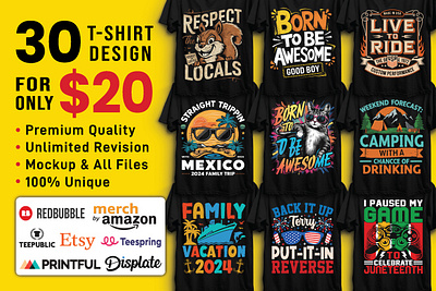 🚀 30 Custom T-Shirt Designs for Just $20! 🎨👕 cat cat lover clothingbrand creativedesign customtees ddrony etsyseller family fashiondesign fiverr freelancedesigner onlinebusiness printondemand smallbusiness summer t shirt design tshirt tshirtdesign tshirtprinting typographydesign