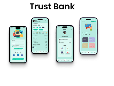 bank app app design bank app design ui ux