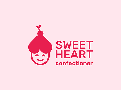 Sweet Heart brand design graphic design identity logo logotype vector