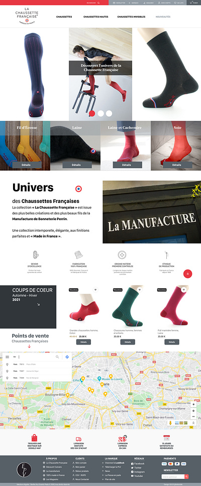 UI Design E-Commerce design ecommerce made in france prestashop qualité ui ux