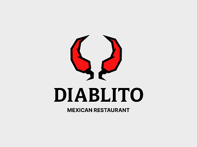 DIABLITO brand design graphic design identity logo logotype restaurant vector