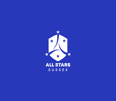 Unused All Stars Sports Academy Logo a logo a logomark badge branding football graphic design logo logo design logomark rugby soccer sport sports star logo stars team team badge