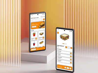 Munchmate - Burger & Snacks Online Shop Mobile App app app design burger food shop hot dog junk food marketplace mobile mobile app snack snacks uiux uiuxdesign