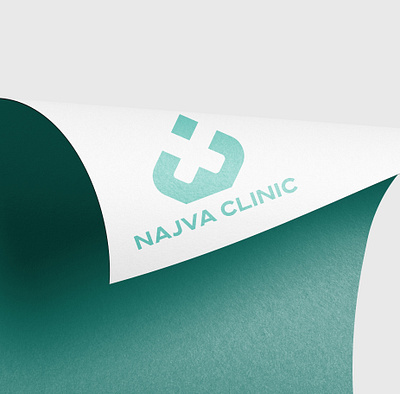 Najva Clinic branding design graphic design logo logo design typography