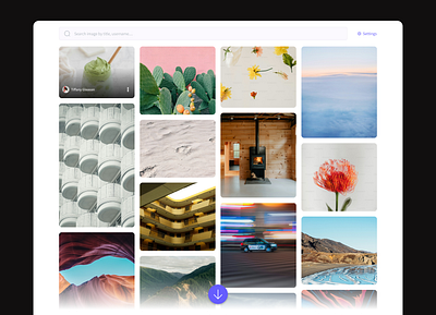 PhotoWall – Interactive Image Gallery UI Design creative creativeportfolio dashboarddesign gallery gallery design galleryui image gallery imagegallery minimaldesign modernui photogallery portfolio ui ui design ui ux uiux user interface web design website design