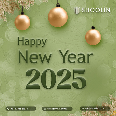 Happy New Year - Shoolin Innovation Ltd. branding