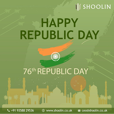 Republic Day - Shoolin Innovation Ltd. branding