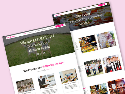 Elite Events – Event Management Odoo Theme ✨ catering eventplanning eventtheme odoo odootheme ui webdesign