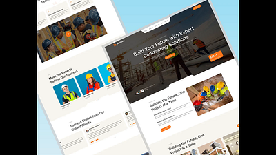 🏗️ Buildpert – Expert Contracting Solutions Website Design behance branding constructionwebsite design designshowcase dribbble figma logo motion graphics responsivedesign ui userexperience userinterface ux uxdesign