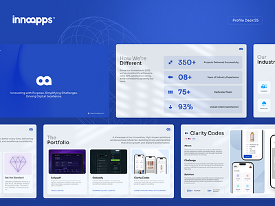 InnoApps - Profile Deck (Sales Assistant) branding design graphic design logo