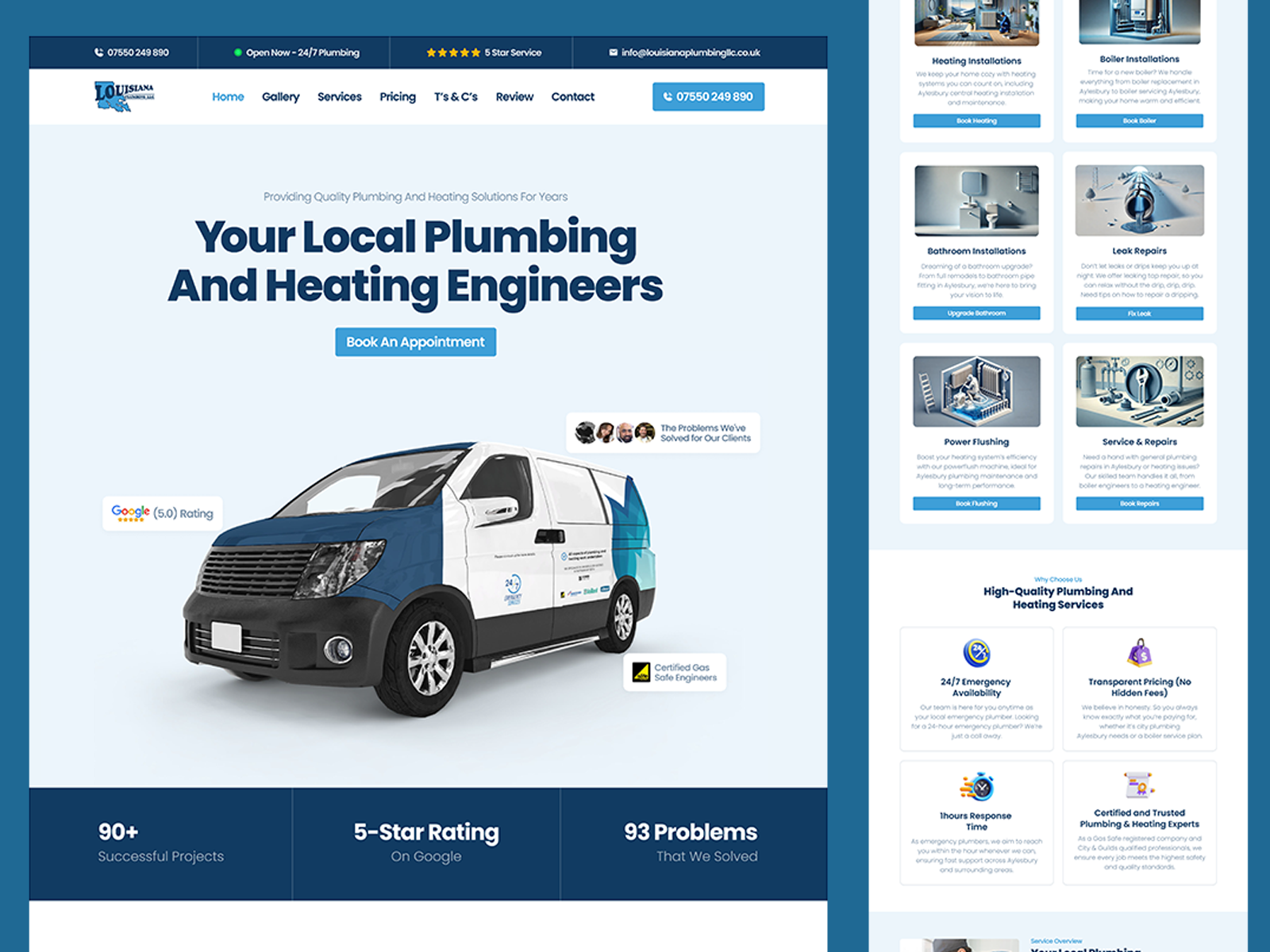 Example of Custom Website Building