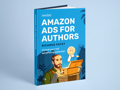 Amazon Ads for Authors amazon book book cover character cover cover design editorial illustration publishing reedsy