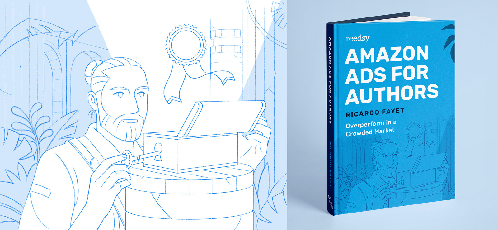 Amazon Ads for Authors by Raúl Gil for Reedsy on Dribbble