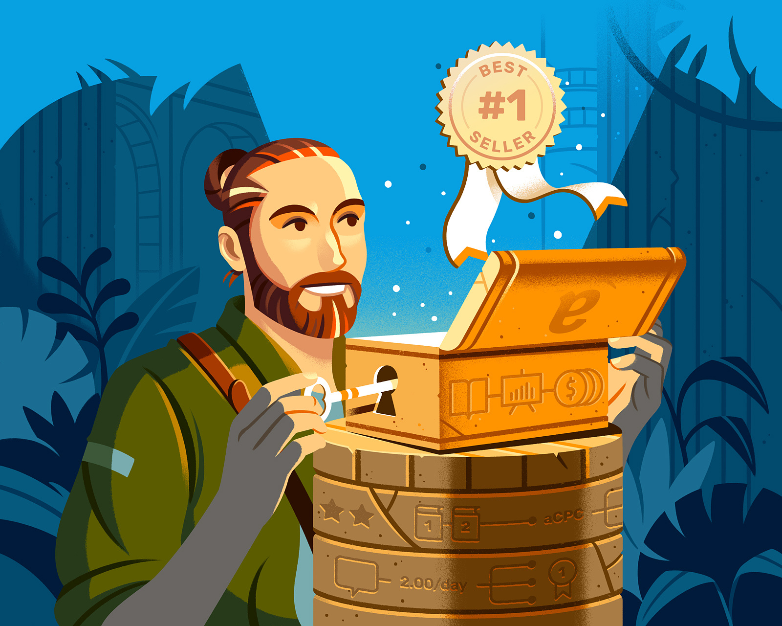 Amazon Ads for Authors by Raúl Gil for Reedsy on Dribbble