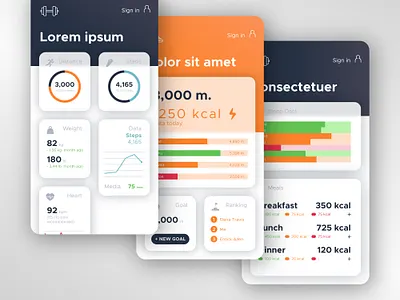 Lorem ipsum app design app design
