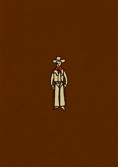 Ol' Chap (sketch) bandana chaps cowboy sketch western