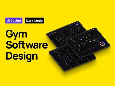 Gym Software ui
