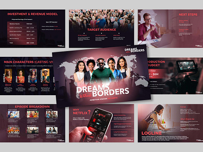 Netflix Series Pitch Deck Design adobe photoshop creative presentation design film pitch deck film treatment graphic design mock up netflix netflix series pitch deck pitch deck design pitch deck presentation powerpoint presentation ppt presentation presentation design presentation templat tv series tv series pitch deck tv series presentation