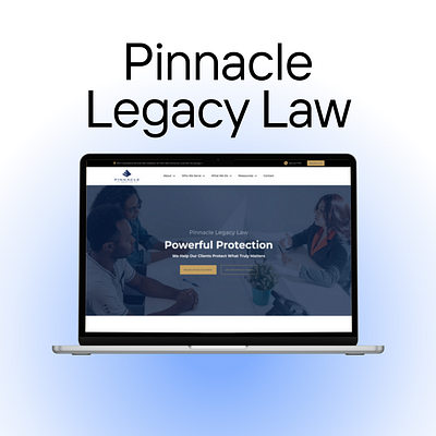 Pinnacle Legacy Law branding creative creativedesign dailyui design designer designinspiration designsystem dribbble figma minimaldesign productdesign ui uidesign uiux userexperience uxdesign visualdesign webdesign