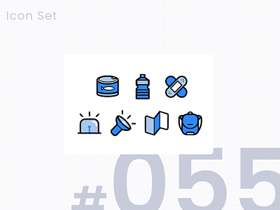 DailyUI #055 Icon Set daily ui dailyui design graphic design icon ui