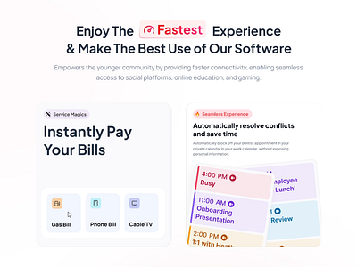 Interactive Cards – Elevating UI Aesthetics animation app ui bento grid card animation card ui landing page prototype responsive ui ui animation ux design website ui