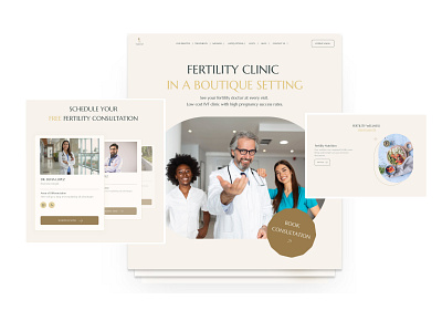 Reproductive Health and Wellness Center clinic design health healthcare hospital reproductivehealth ui uiux visualdesign webdesign webdesigner website